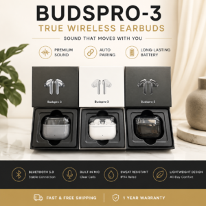 budspro 3 wireless earbuds premium sound