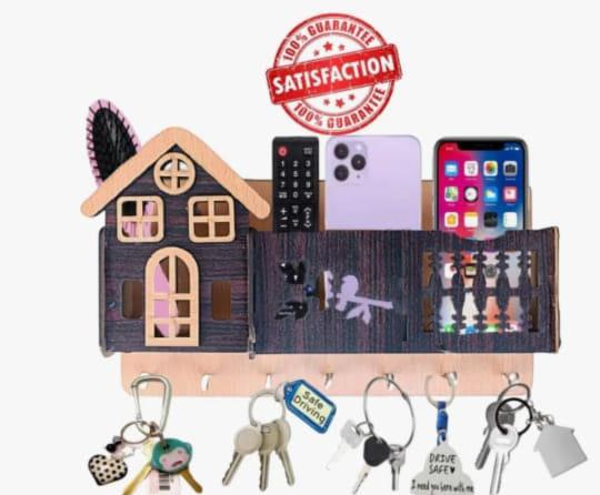 wooden house key holder wooden house key holder